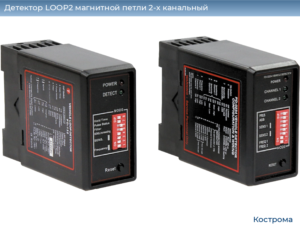 Детектор LOOP2 магнитной петли 2-x канальный, kostroma.doorhan.ru