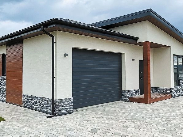 Секционные ворота 2500х2100 мм антрацитовые DoorHan RSD02, kostroma.doorhan.ru